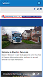Mobile Screenshot of cheshire-removals.co.uk