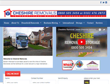 Tablet Screenshot of cheshire-removals.co.uk